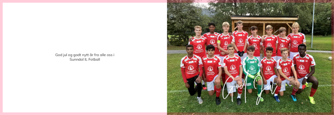Julehilsen fra Sunndal Fotball